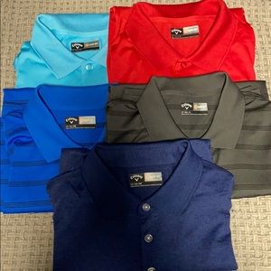 Callaway opti-dry polo shirts